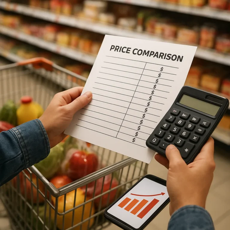 Inflação no supermercado: estratégias para comparar preços